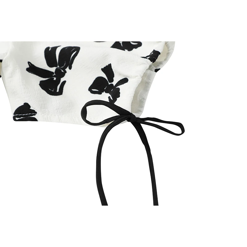 Женское платье с завязкой на талии корейское летнее квадратным вырезом и