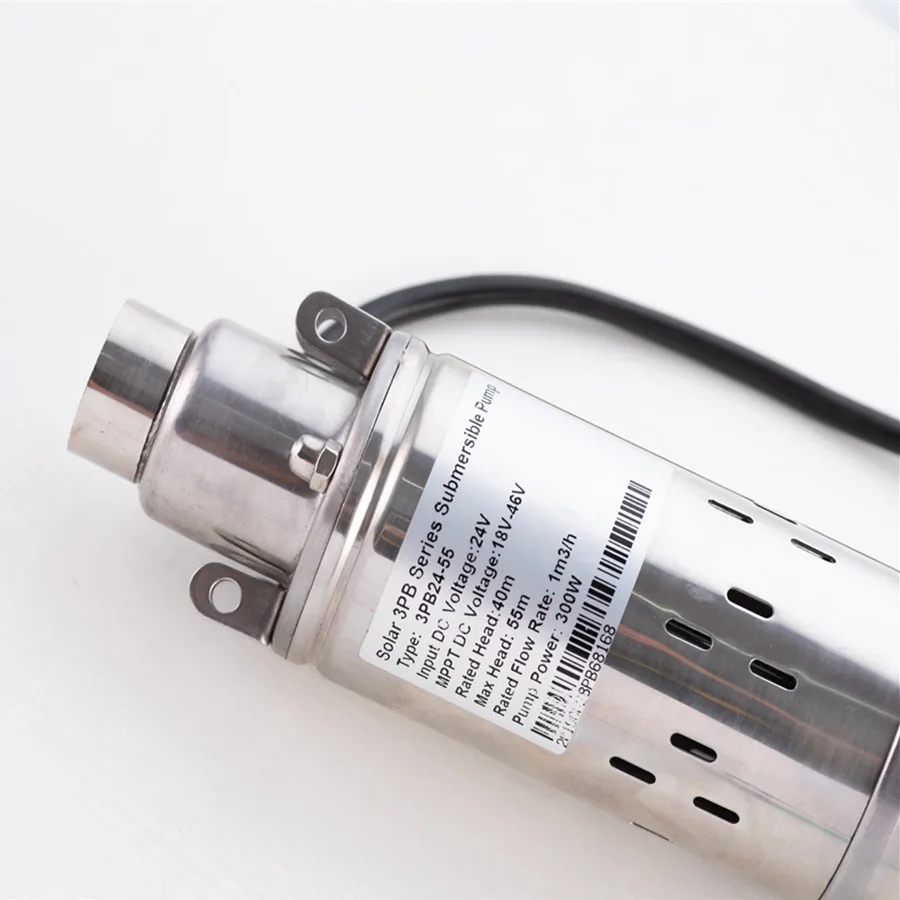 

New 3" 300W Brush-less screw solar submersible water pump/solar powered water pump/solar water pump system