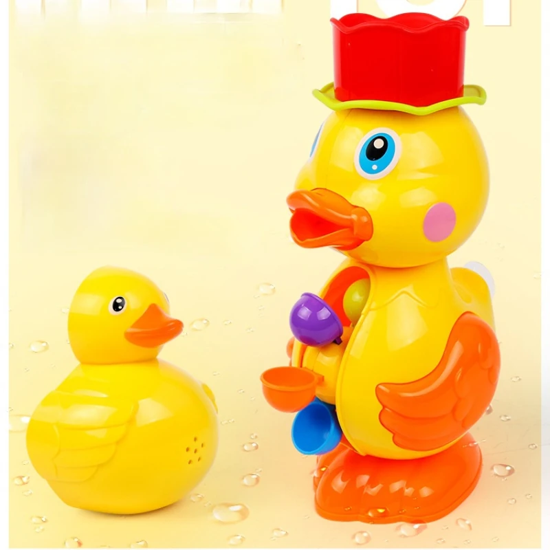 

13pcs/lot Random Mixed Animals Swimming Water Toys Colorful Soft Floating Rubber Duck Squeeze Sound Squeaky Bathing Toy