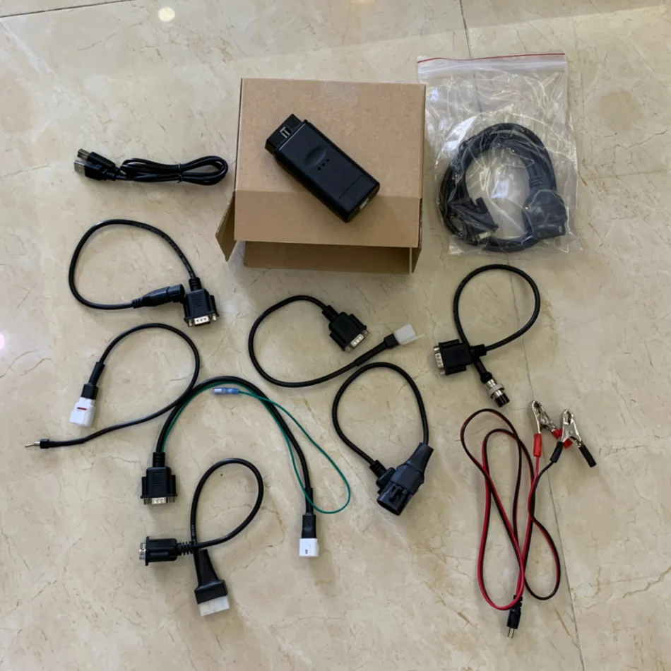 

7 в 1 универсальный диагностический инструмент для мотоцикла Yamaha Для SYM KYMCO для SUZUKI,HTF,PGO и для Honda сканер для ремонта мотоцикла