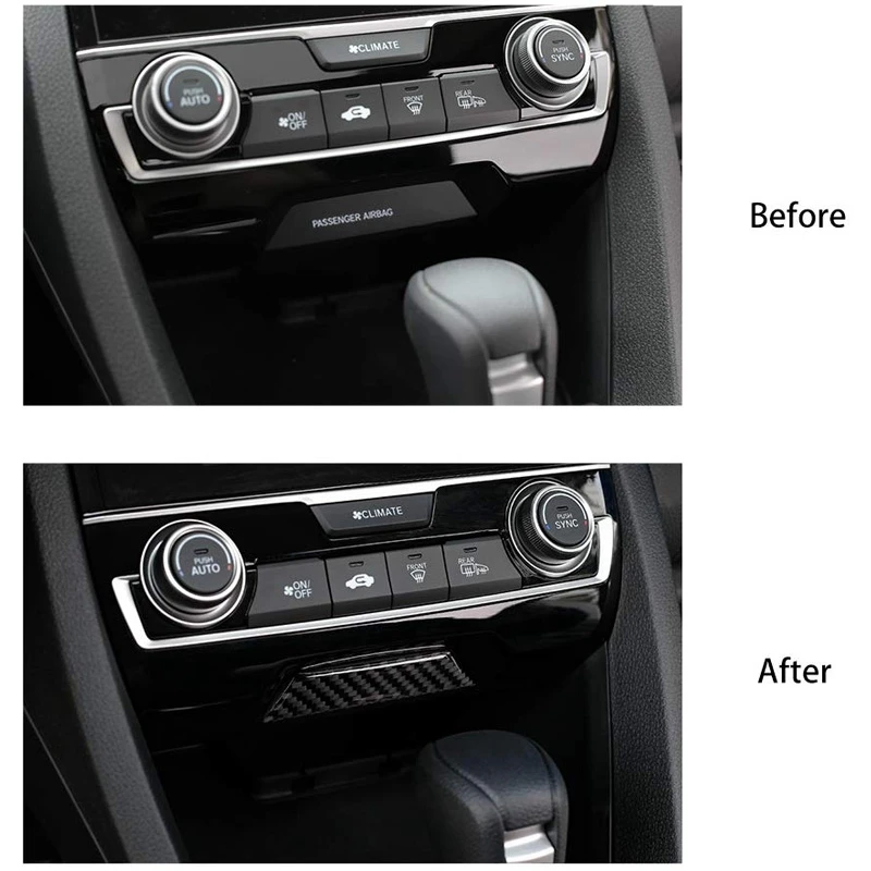 Пассажирская подушка безопасности из углеродного волокна для 10 поколения Civic 2020