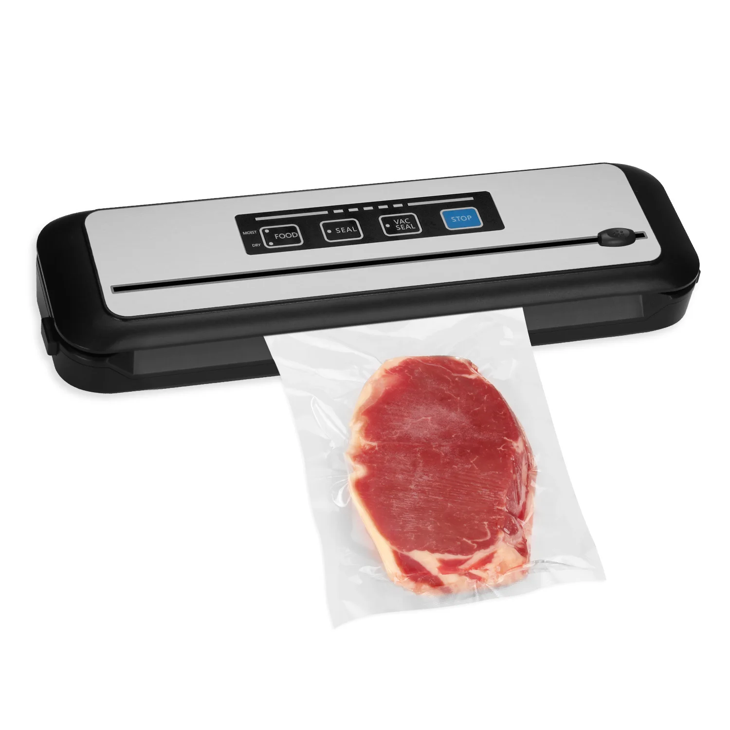 INKBIRD INK-VS01 Vacuum Sealer For Kitchen Food 5X Longer Preservation Sous Vide with Dry&Moist Modes and Built-in Cutter