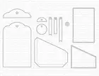 2021 AliliArts металлические пресс-формы подарочная бирка сделай сам Скрапбукинг Фотоальбом декоративное тиснение бумажная карта ремесла штамп