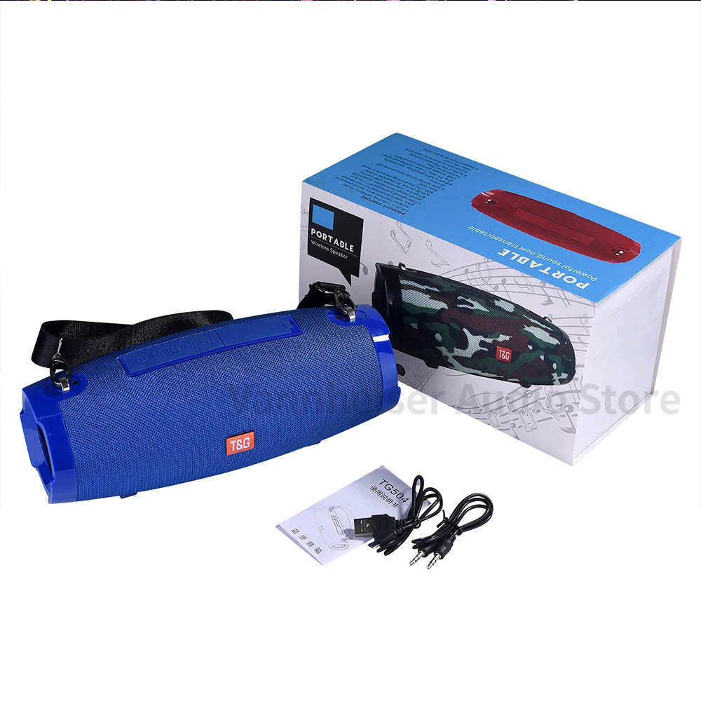 

TG504 20W Outdoor Portable Column Wireless Bluetooth Speaker USB FM Bicycle Bass Radio Music Center Stereo Subwoofer For PC MP