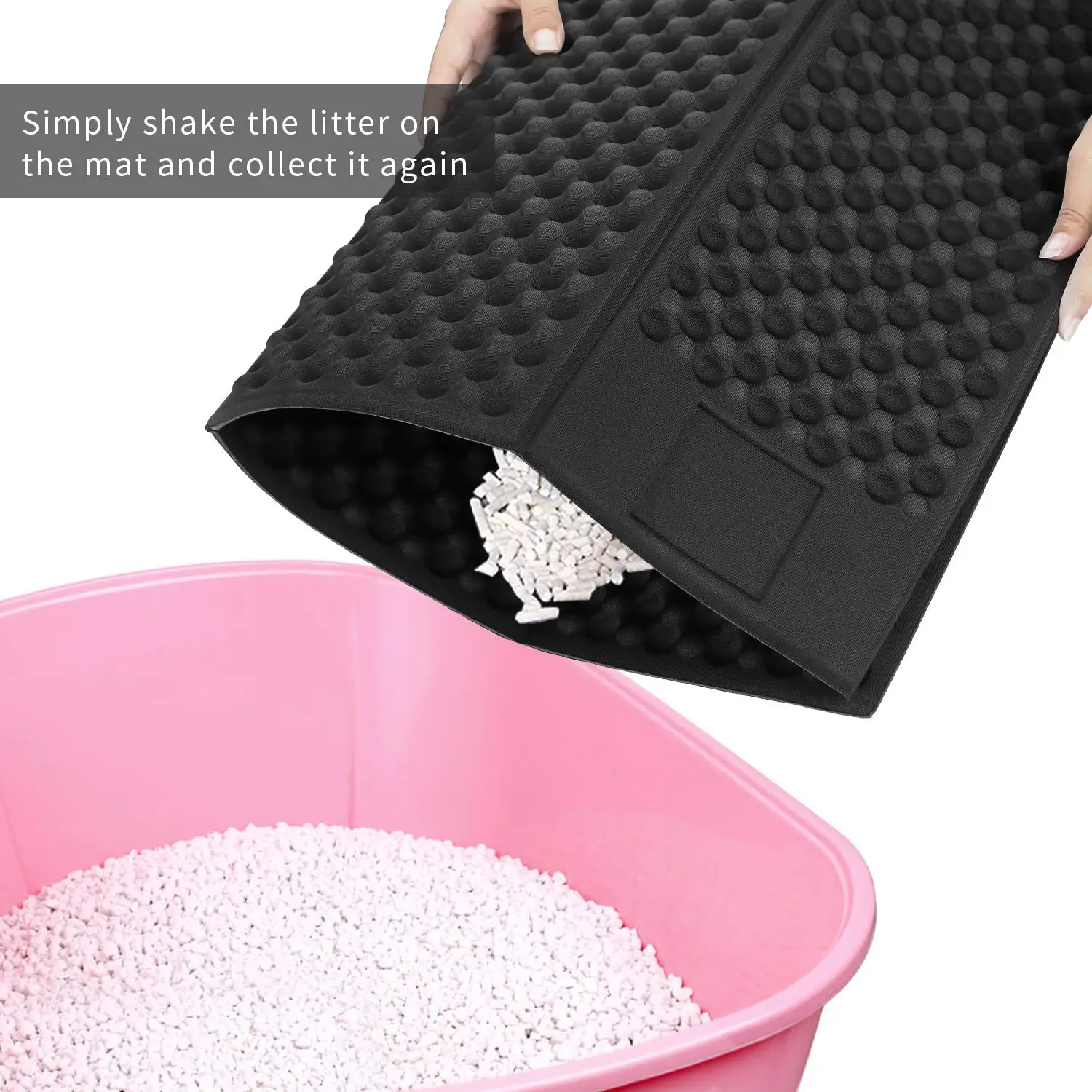 Складной коврик для кошачьих туалетов EVA подушка кошек кошачий Туалет набор BPA Free