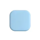 1 шт. силиконовые бамперы для дверных ручек, самоклеящиеся защитные накладки Deurstopper, беззвучные круглые квадратные защитные накладки для стен