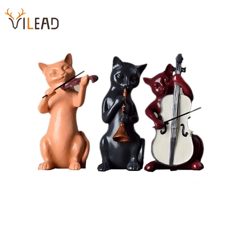 Музыкальная статуя скрипки VILEAD 3 шт./компл.|Статуи и скульптуры| |