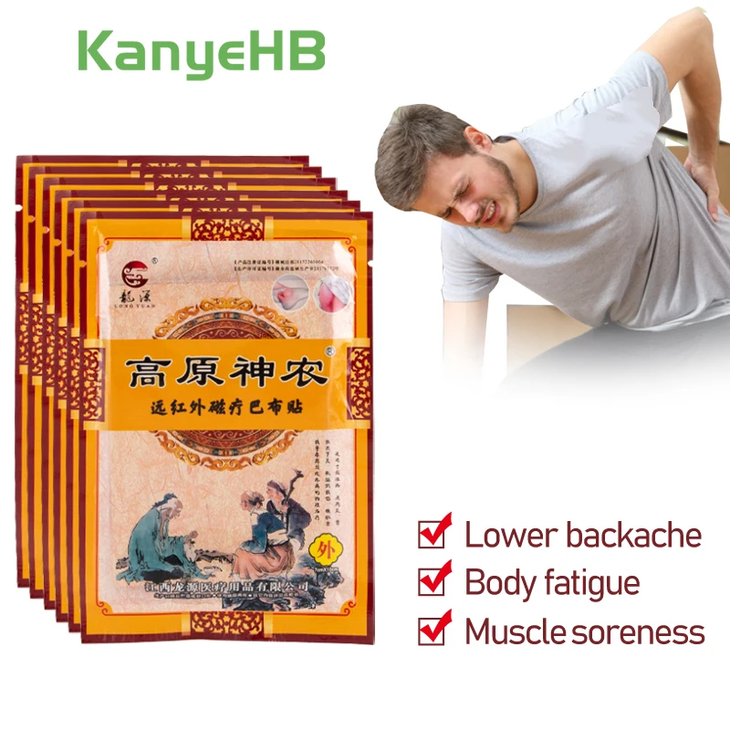 

48pcs/6bags Pain Relief Patch Knee Neck Arthritis Joint Aches Herbal Sticker Self-heating Pain Killer Herbs Medical Plaster A482
