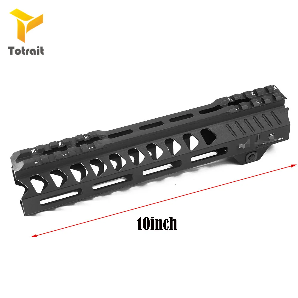 Totrait Тактический 7/10/12/13,5 дюймов поплавок Keymod Handguard Пикатинни страйкбол 15 M4 Handguard карабин квадратный Mout huntig