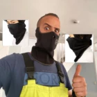 Мотоциклетная маска, Мужская Балаклава, теплая маска на шею, шарф для велоспорта на открытом воздухе, лыжная маска для девочек, аксессуары для мотоциклетного шлема