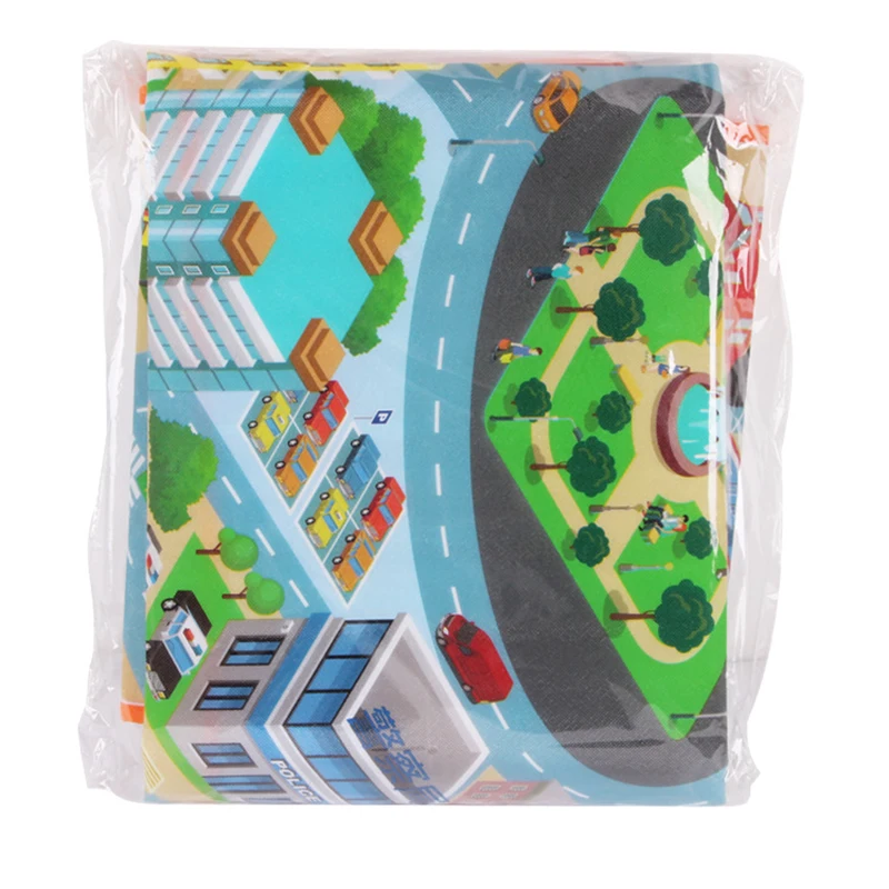 Детский дорожный ковер городских дорог для девочек изящное детское коврик игр