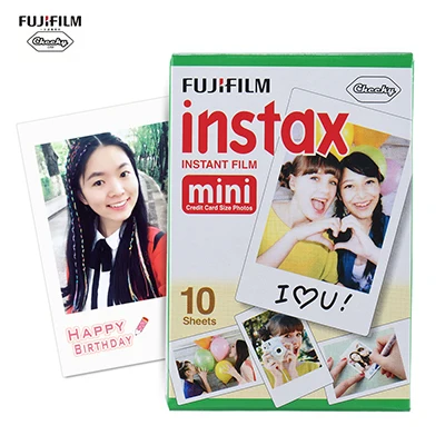 10 листов белая пленка для Fuji Instax Mini Фотобумага снимок Фотобумага для ЖК-дисплея с подсветкой Fujifilm Instax Mini 7 s/8/25/90/9 Fuji instant - Цвет: 10 Sheets 3