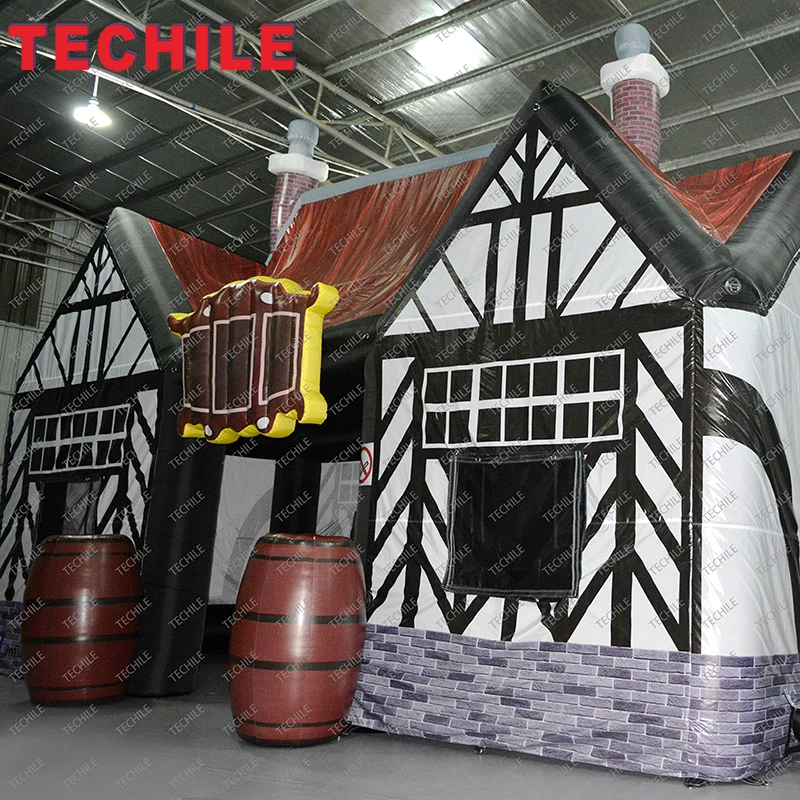 Бесплатная доставка Надувные Ирландский Паб палатка для использования вне