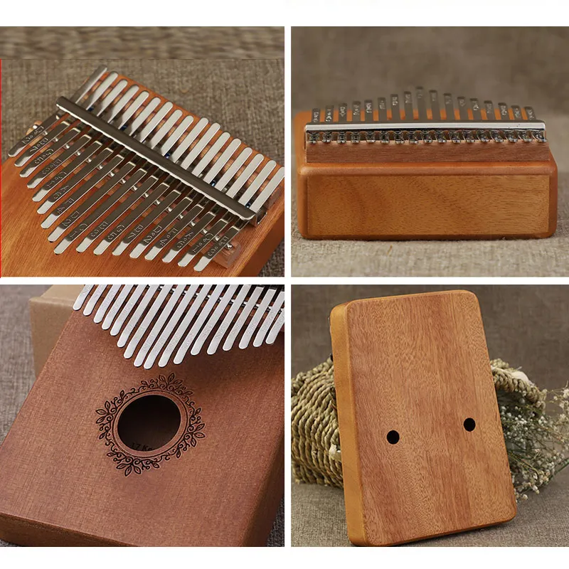 Калимба Qixingyue 17 клавиш калимба пальцевое пианино клумба Mbira Muspor музыкальный