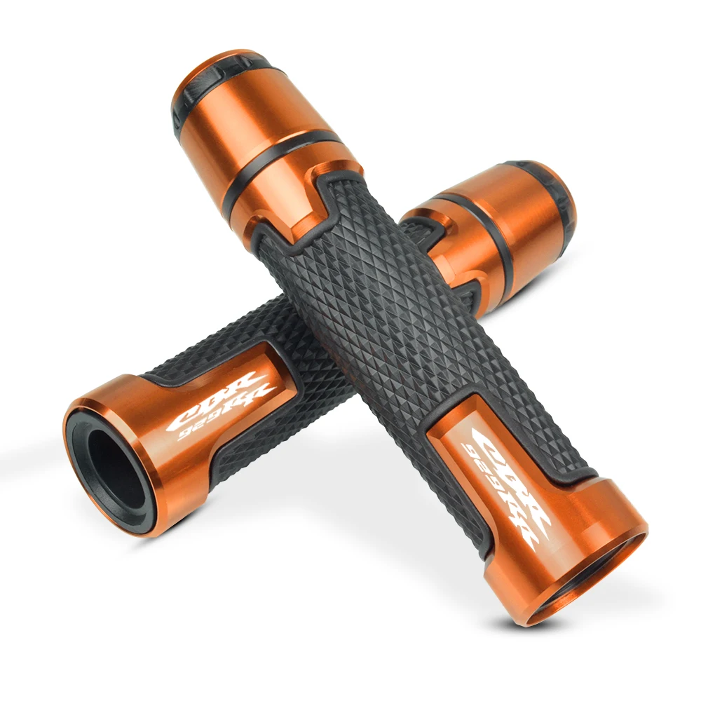 Orange Для HONDA CBR929 RR CBR 929 RR CBR RR 2000 2001 7/8 ''22 мм мотоциклетные ручки противоскользящая ручка мотоцикла концы акустическая система ручной Руль - Цвет: Orange
