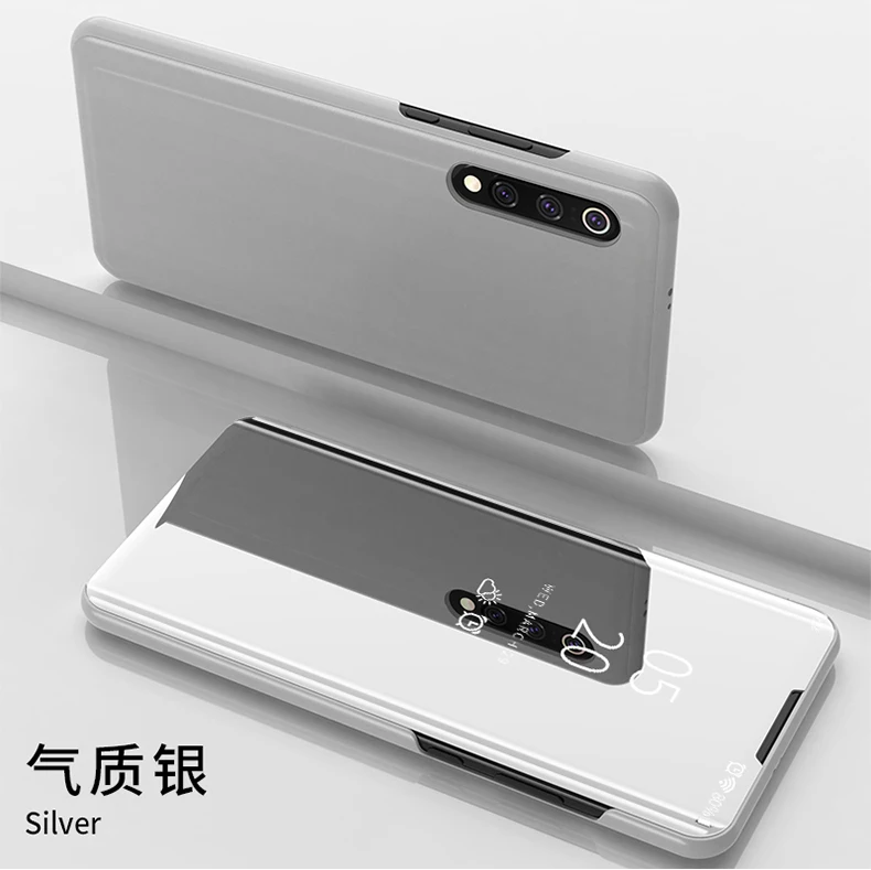 Smart mi rror флип чехол для спортивной камеры Xiao mi 9 Pro CC9 CC9E A3 Lite mi 9T Pro 9SE 8 Lite 8x Note3 Max3 mi x3 mi x2 F1 6 6X A2 Clear View чехол