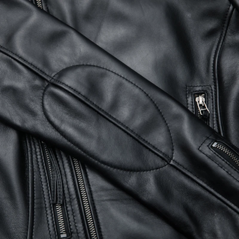 

Luxury 2021 Fashion Black Genuine Leather Jackets Women Lambskin Real Leather Short Slim Jacket Coats Female Zippers Streetwear