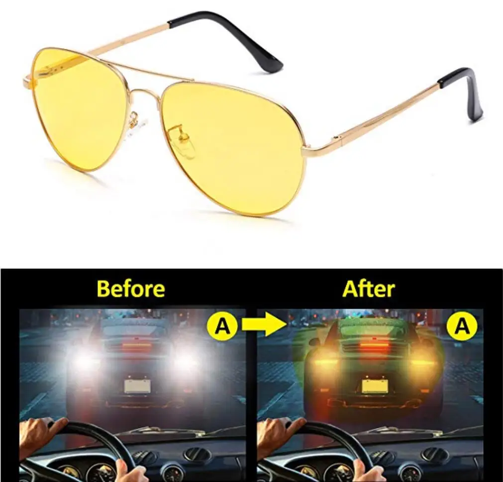 Купить антибликовые очки для автомобиля. Очки водителя для ночной езды. Автомобильные очки от солнца и ночной езды.