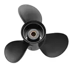 Лодочный лодочный пропеллер, подвесной пропеллер 48-19640A40, алюминиевый сплав, 10 шлицевых Зубцов, 3 Лопасти для двигателя Mercury 25-30HP 9,9x13