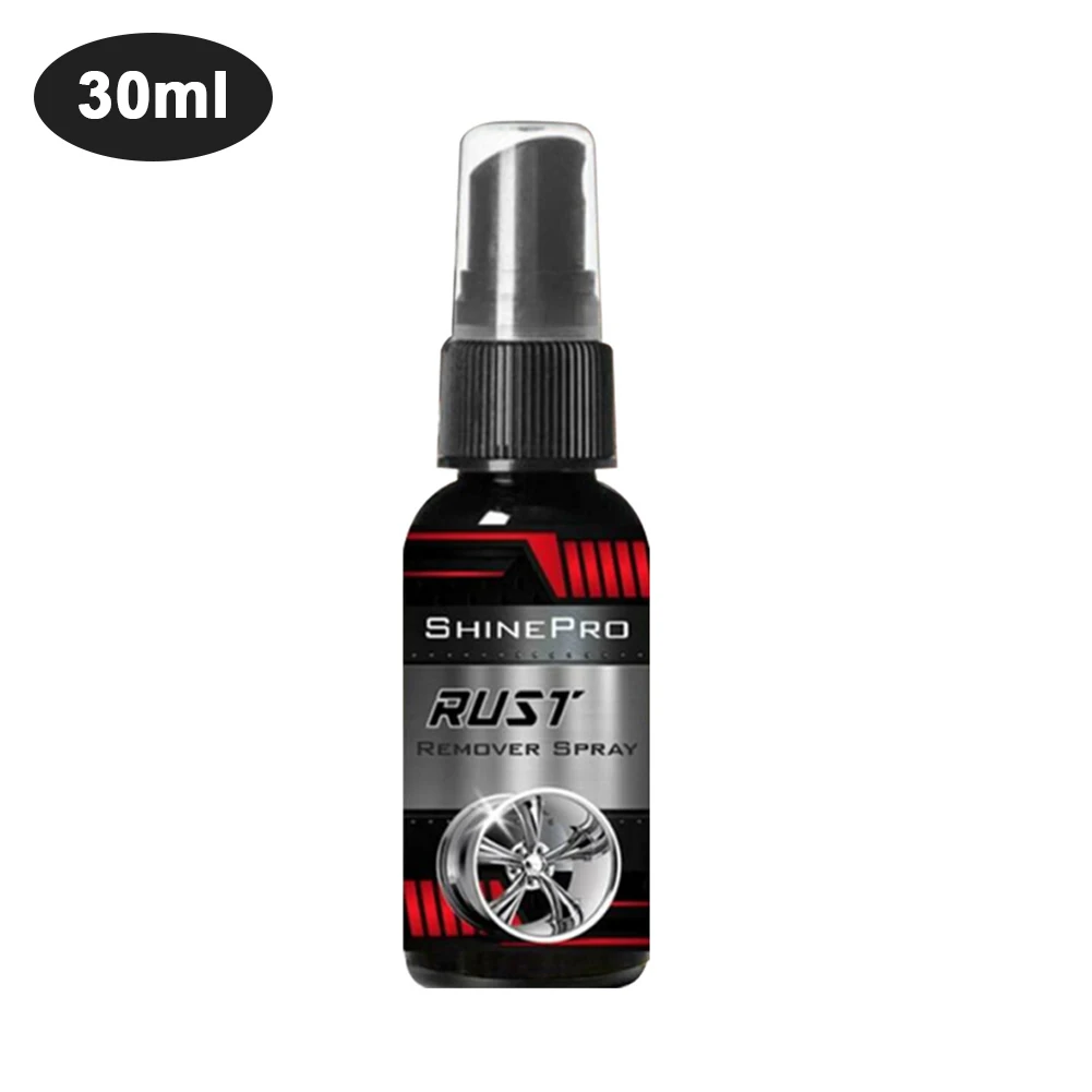 

Super Car Rust Remover Spray 30ml Multi-Purpose Metal Surface Chrome Paint Car Maintenance Iron Powder Cleaning Rust Remover