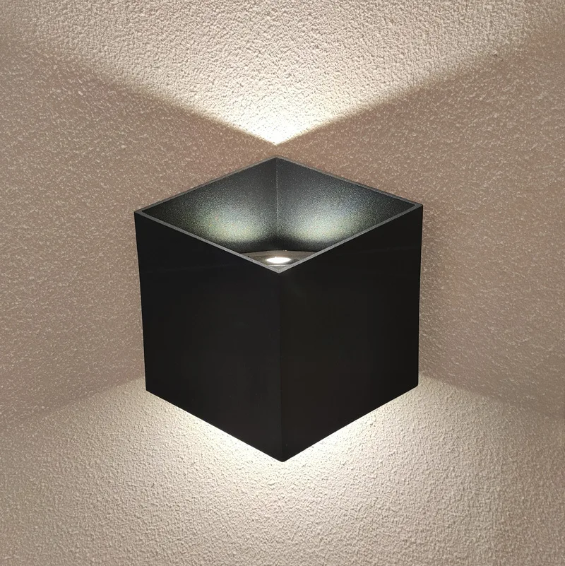 Скандинавский светодиодный настенный светильник алюминиевый водонепроницаемый