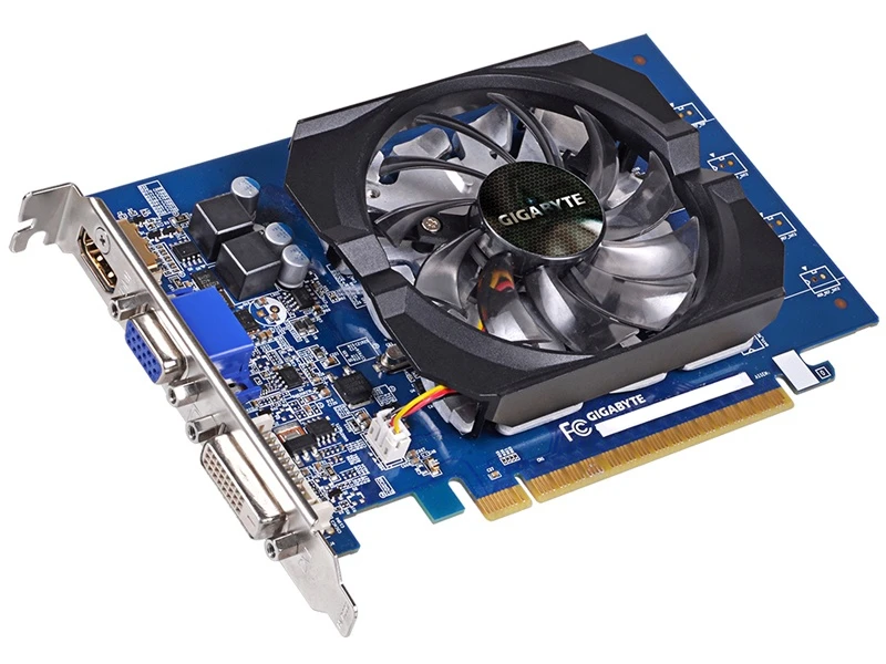 GIGABYTE GT 730 2 Гб D5 видеокарты GV-N730D5-2GI 64Bit GDDR5 видеокарта для nVIDIA Geforce GT730 HDMI Dvi VGA карты