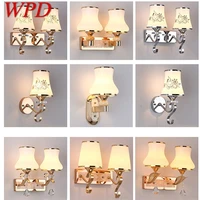 wpd wall lamps led modern nordic luxury indoor sconces lighting pattern figure for home bedroom