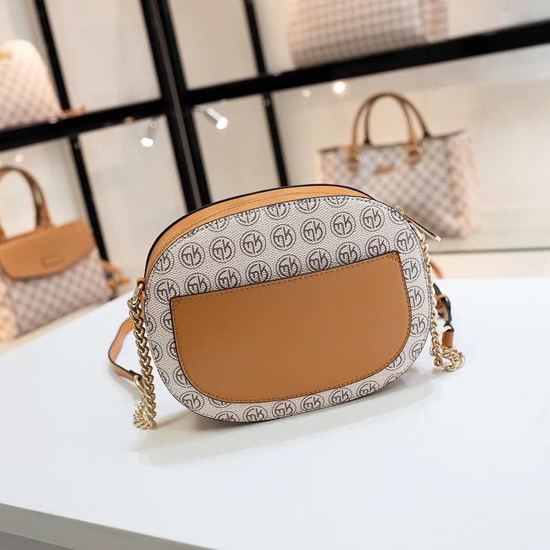 MARRY KORS дизайнерская женская сумка на плечо круглая сумка женская сумка маленькая сумка через плечо женская кожаная сумка на цепочке сумки-мессенджеры