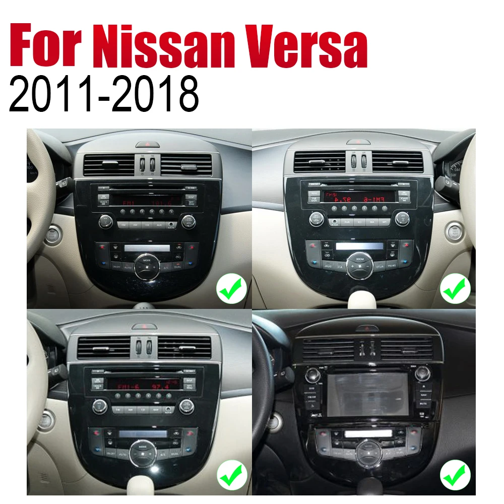 Автомагнитола 2DIN для Nissan Versa 2011-2018 с GPS-навигацией и радио | Автомобили мотоциклы