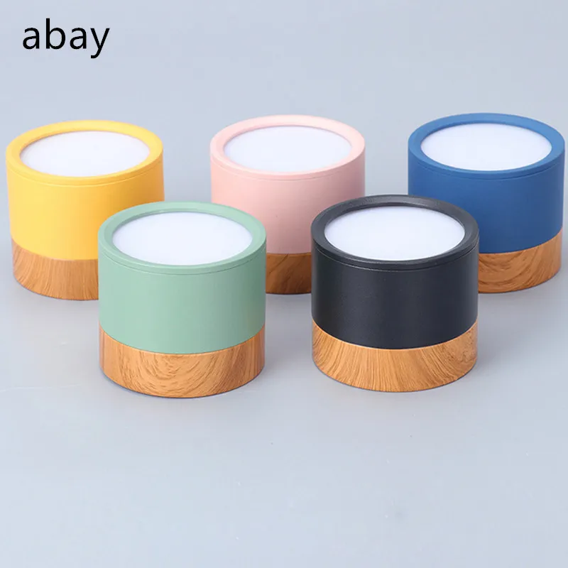 

Nordic Led Wood Ceiling Lights Modern Led Ceiling Lamp For Living Room Bedroom Luminaire Aisle Corridor Lighting Fixtures 7W