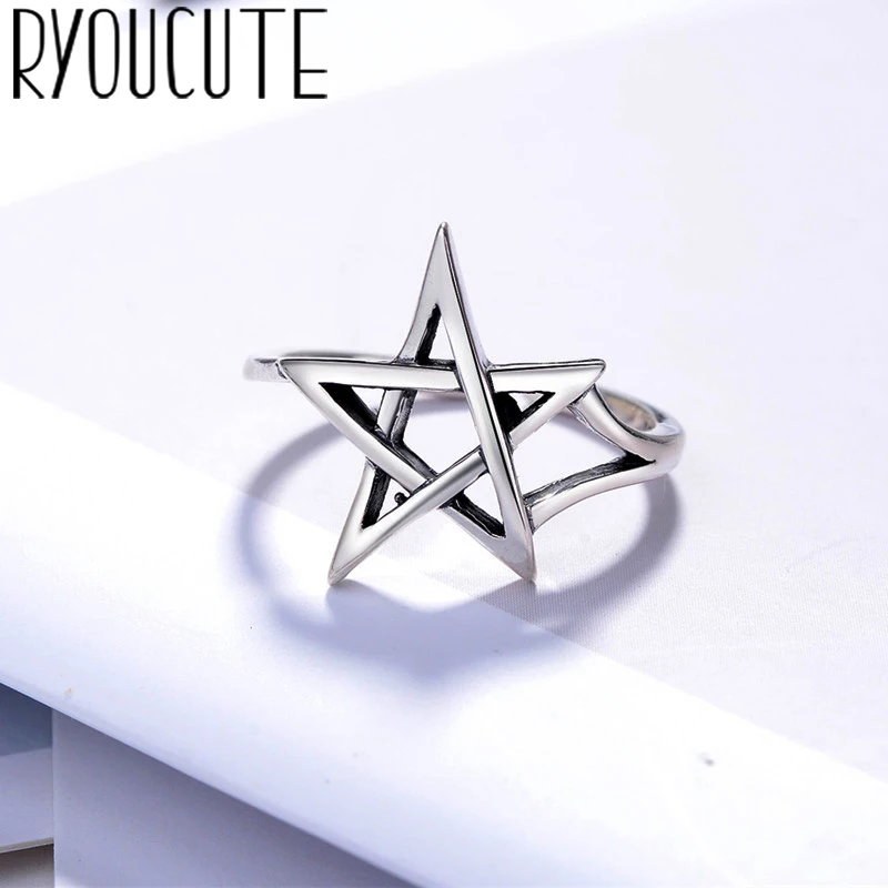 Новое Очаровательное кольцо Давида звезды для женщин фаланги бохо кольца