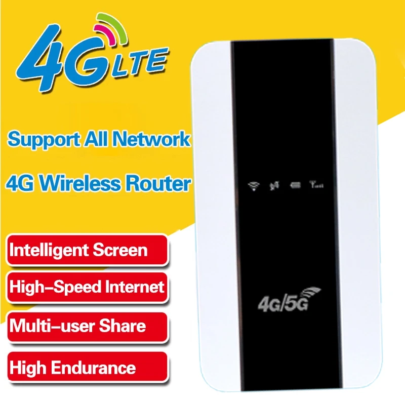Универсальный и разблокированный 4G Мобильный Wi-Fi роутер MiFi Hotspot портативный с