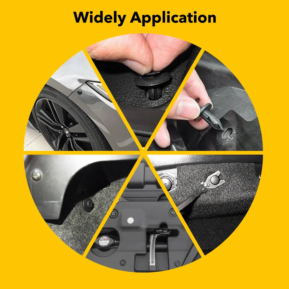 

448/625/630 Pcs Universal Auto Fastener Clip Mixed Car Body Plastic Push Retainer and Screwdriver Car clips Accessories repair
