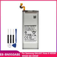 original phone battery eb bn950abe for samsung galaxy note 8 note8 n9500 n9508 sm n950f eb bn950aba replacement battery 3300mah