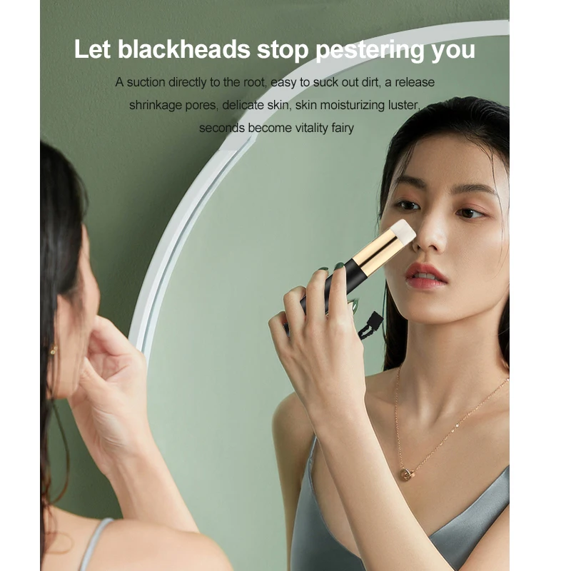 

Professional Eyelash Blackhead Cleaning Brush Nose Shadow Brush Deep Cleansing of Dirt on the face Makeup Tools