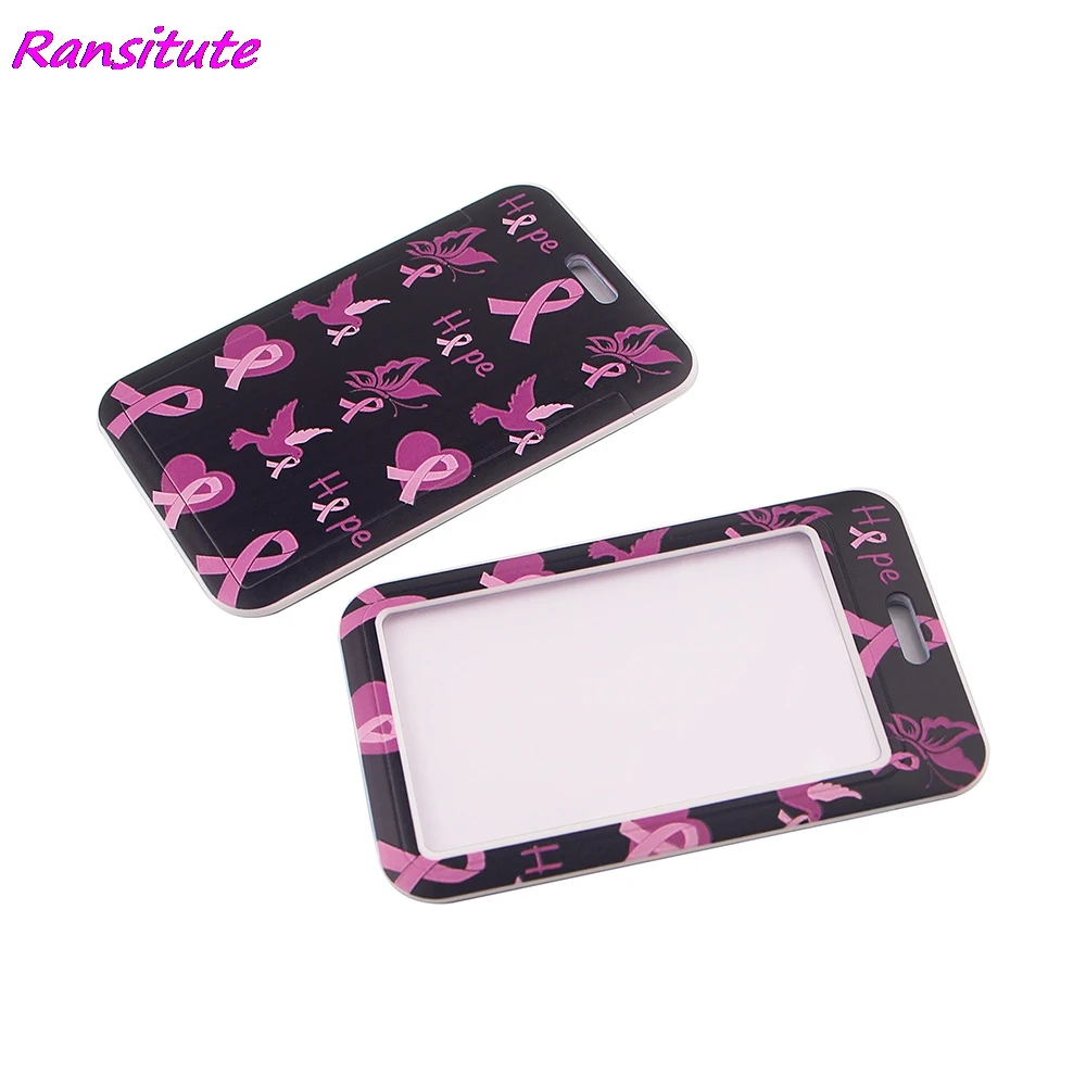 Ransitute R1507 Профилактика рака молочной железы шнурок для карт ID держатель