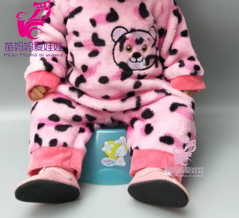 Одежда С Рисунком Тигра шапка для маленьких кукол 43 см костюм 18 дюймовых девочек