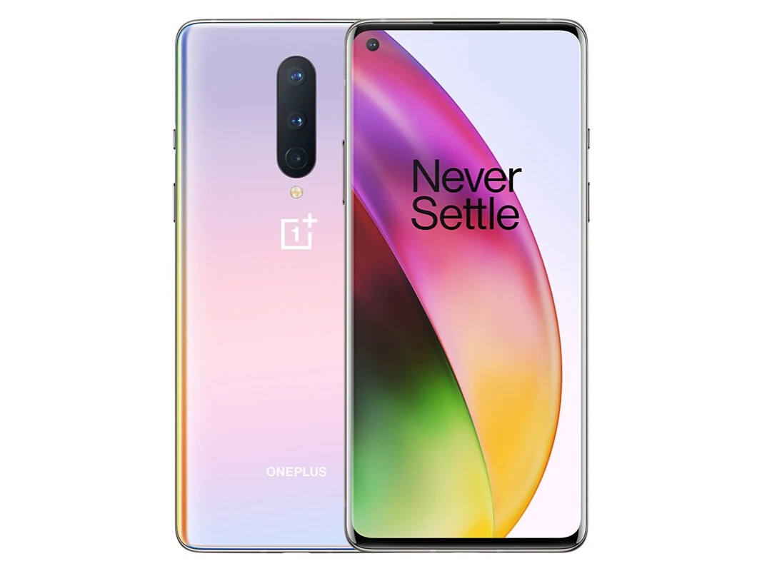 

New Global ROM OnePlus 8 5G Mobile Phone 6.55" 90Hz Fluid AMOLED 8GB RAM 128GB ROM Snapdragon 865 Octa Core 30W QuackCharge