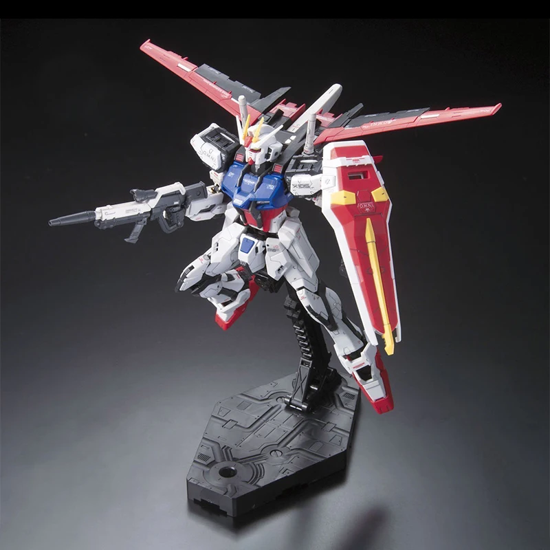 

14CM Original Bandai RG Gundam 03 1/144 AILE STRIKE Assembly Action Figureals Brinquedos Model Robot Mobile Suit Hot Kids Toys