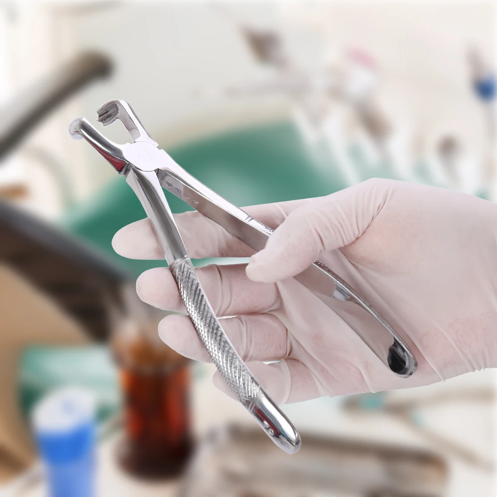 10Pcs/Set Dental Extraction Plier Forceps kit for Adult, 7pcs/set Surgical Teeth Extraction Forcep for Children