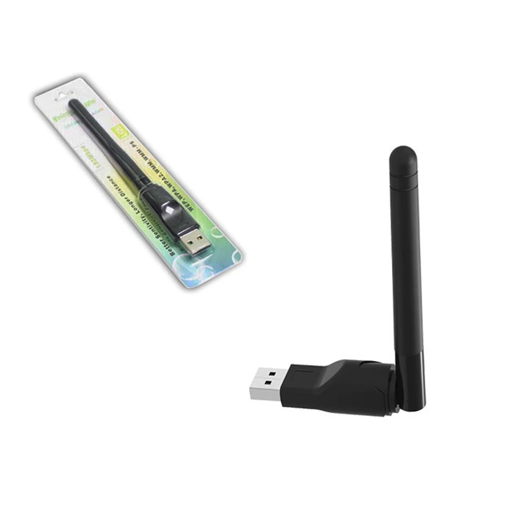Адаптер 2 4 ГГц WLAN Wi-Fi Dongle сетевая карта 150 Мбит/с беспроводная мини USB приемник дБ