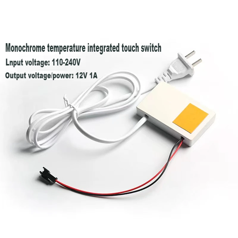 

Сенсорный стеклянный зеркальный переключатель 110 В-240 В переменного тока, 12 Вт, 24 Вт, 36 Вт, встроенное сенсорное управление зеркалом, диммер для зеркала для ванной комнаты