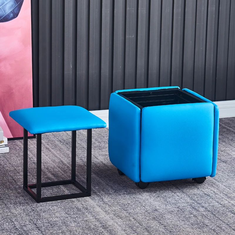

Multifunctional Fashion Small Stool Creative Foldable Sofa Living Room Small Stool Storage Taburete Furniture Sets DI50ETD