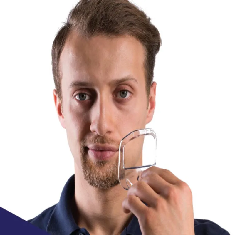 10 шт./партия шаблон для укладки бороды трафарет goatee формирования удаления бритья