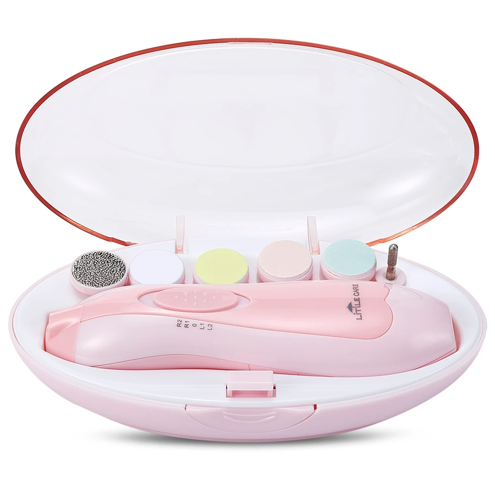 Безопасный уход за детскими ногтями Инструмент 6-в-1 пилка для ногтей младенцев с