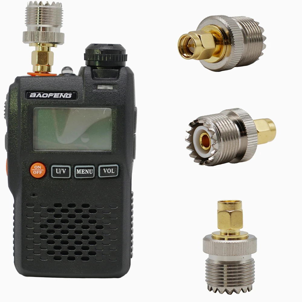 Подлинный медный коаксиальный адаптер RF коннектор PL259 конвертер коаксиальные