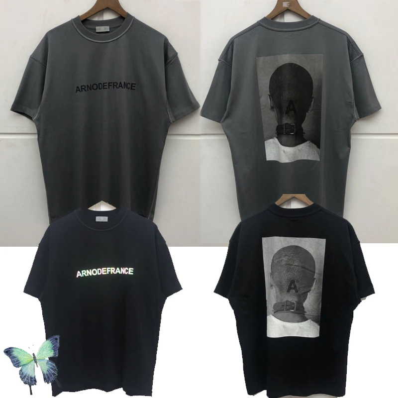 

Arnodefrance T Shirt Reflective Logo Avatar Bondage Tshirt Arnodefrance T-shirt
