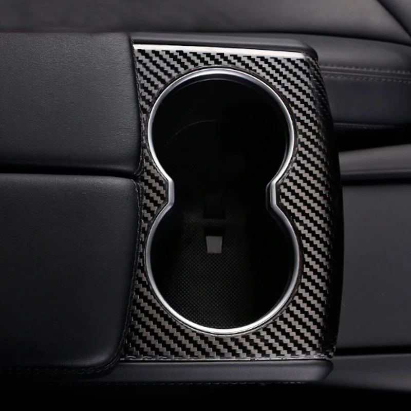 Настоящий углерод держатель стакана для воды из волокна декоративные блестки и