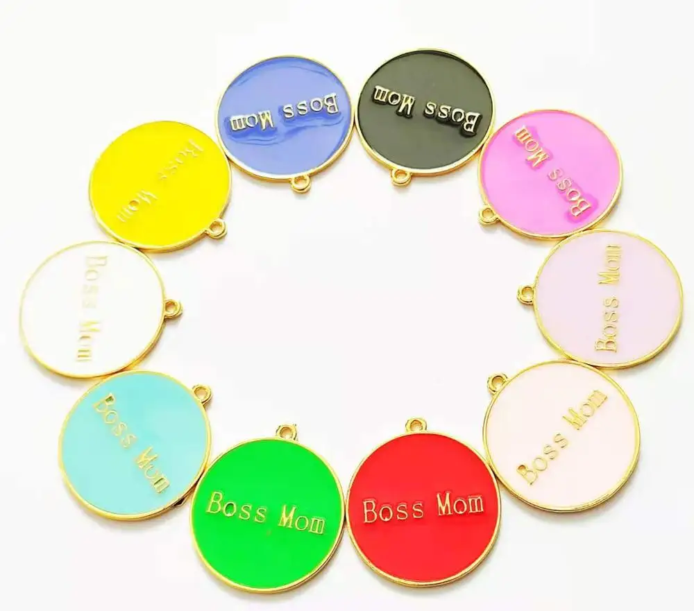

10pcs letter charms for women DIY jewelry accessories L23