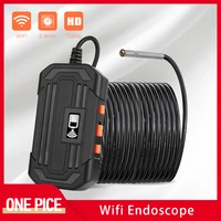 3 9 mm wifi industrial endoscope 1080p hd waterproof 6 adjustable led lights borescope car repair hard cable snake camera b4